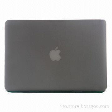 Gray Color Silicone Matte Hard Case for Newly Launched Macbook Pro 15" with Retina, 2013 Model